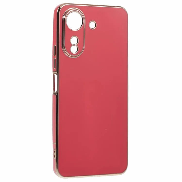 For Xiaomi Redmi 13C 4G / Poco C65 4G Case 6D Electroplating TPU Soft Back Cover