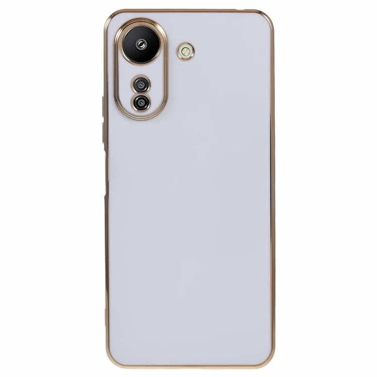 For Xiaomi Redmi 13C 4G / Poco C65 4G Case 6D Electroplating TPU Soft Back Cover