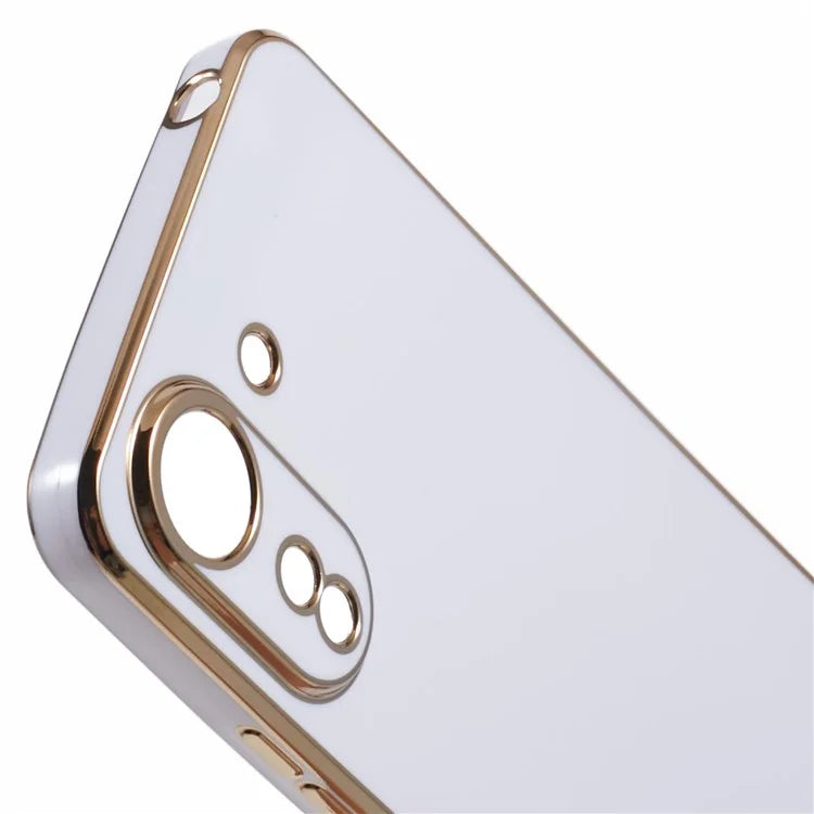 For Xiaomi Redmi 13C 4G / Poco C65 4G Case 6D Electroplating TPU Soft Back Cover