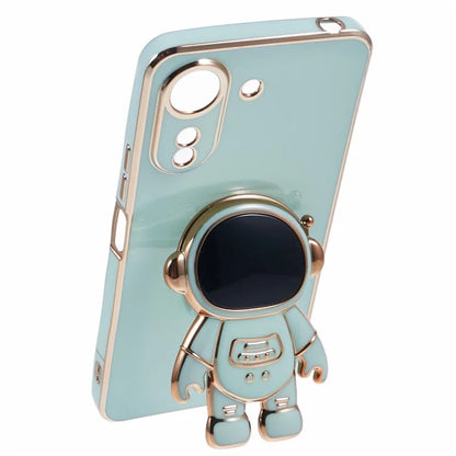 For Xiaomi Redmi 13C 4G / Poco C65 4G Case Astronaut Hidden Kickstand TPU Soft Phone Cover