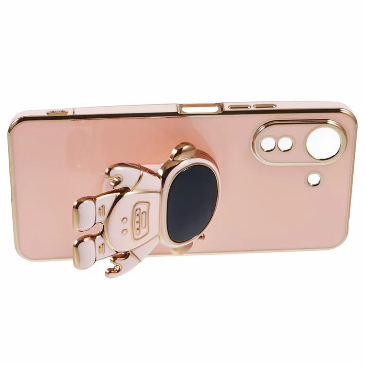For Xiaomi Redmi 13C 4G / Poco C65 4G Case Astronaut Hidden Kickstand TPU Soft Phone Cover
