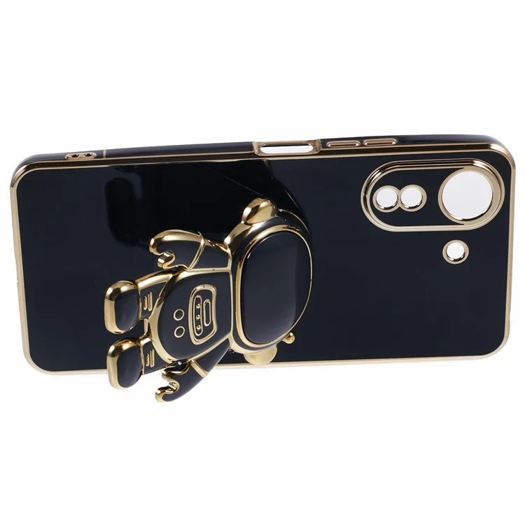 For Xiaomi Redmi 13C 4G / Poco C65 4G Case Astronaut Hidden Kickstand TPU Soft Phone Cover