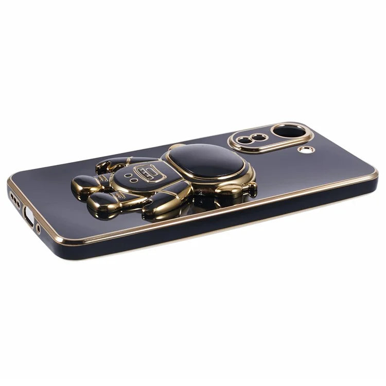 For Xiaomi Redmi 13C 4G / Poco C65 4G Case Astronaut Hidden Kickstand TPU Soft Phone Cover