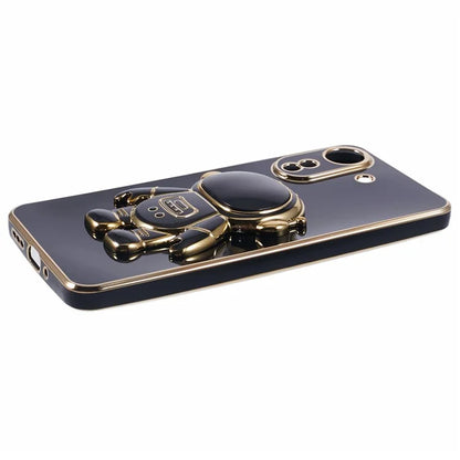 For Xiaomi Redmi 13C 4G / Poco C65 4G Case Astronaut Hidden Kickstand TPU Soft Phone Cover