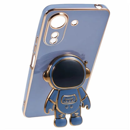 For Xiaomi Redmi 13C 4G / Poco C65 4G Case Astronaut Hidden Kickstand TPU Soft Phone Cover