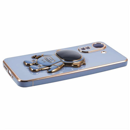 For Xiaomi Redmi 13C 4G / Poco C65 4G Case Astronaut Hidden Kickstand TPU Soft Phone Cover