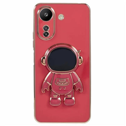 For Xiaomi Redmi 13C 4G / Poco C65 4G Case Astronaut Hidden Kickstand TPU Soft Phone Cover