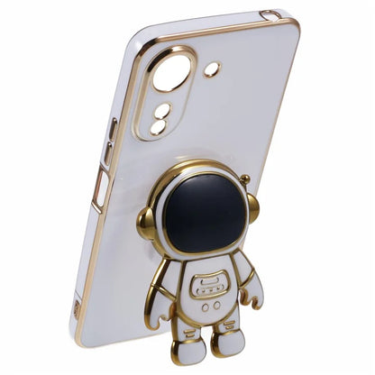 For Xiaomi Redmi 13C 4G / Poco C65 4G Case Astronaut Hidden Kickstand TPU Soft Phone Cover