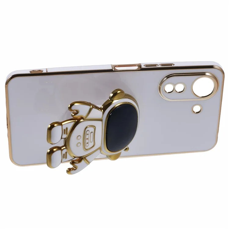 For Xiaomi Redmi 13C 4G / Poco C65 4G Case Astronaut Hidden Kickstand TPU Soft Phone Cover
