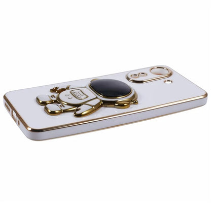 For Xiaomi Redmi 13C 4G / Poco C65 4G Case Astronaut Hidden Kickstand TPU Soft Phone Cover