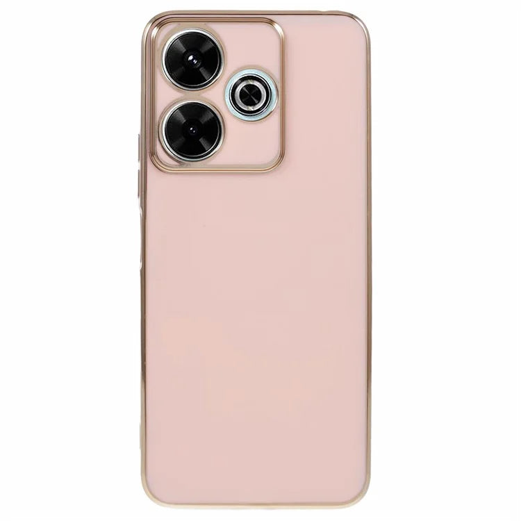 For Xiaomi Redmi 13 5G / 13 4G / Note 13R 5G Case TPU 6D Electroplating Phone Cover Shock-Absorption