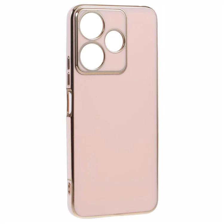 For Xiaomi Redmi 13 5G / 13 4G / Note 13R 5G Case TPU 6D Electroplating Phone Cover Shock-Absorption