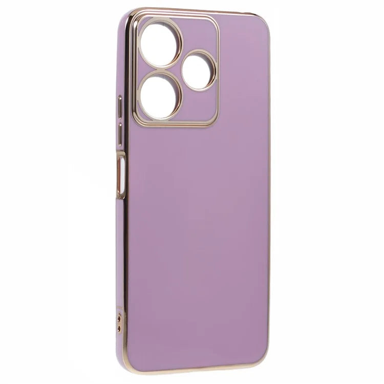 For Xiaomi Redmi 13 5G / 13 4G / Note 13R 5G Case TPU 6D Electroplating Phone Cover Shock-Absorption