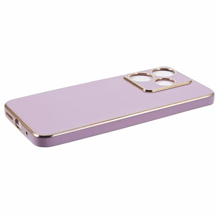 For Xiaomi Redmi 13 5G / 13 4G / Note 13R 5G Case TPU 6D Electroplating Phone Cover Shock-Absorption