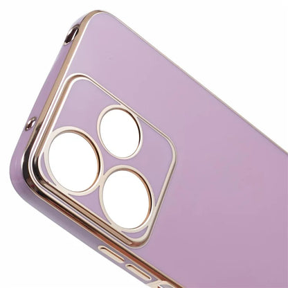 For Xiaomi Redmi 13 5G / 13 4G / Note 13R 5G Case TPU 6D Electroplating Phone Cover Shock-Absorption