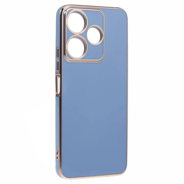 For Xiaomi Redmi 13 5G / 13 4G / Note 13R 5G Case TPU 6D Electroplating Phone Cover Shock-Absorption