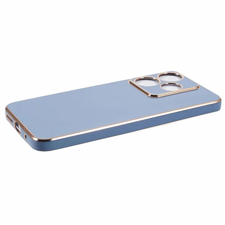 For Xiaomi Redmi 13 5G / 13 4G / Note 13R 5G Case TPU 6D Electroplating Phone Cover Shock-Absorption