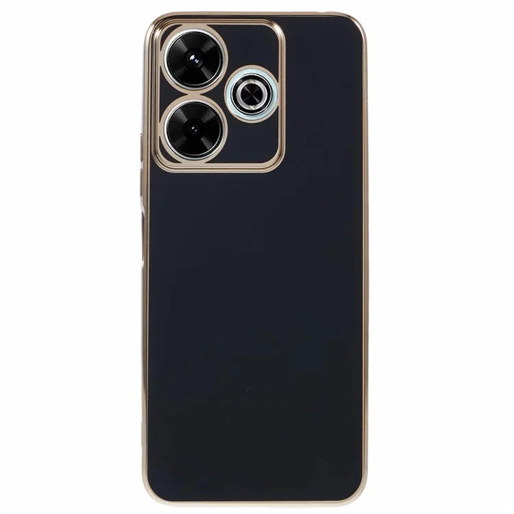 For Xiaomi Redmi 13 5G / 13 4G / Note 13R 5G Case TPU 6D Electroplating Phone Cover Shock-Absorption
