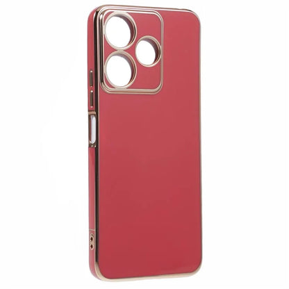 For Xiaomi Redmi 13 5G / 13 4G / Note 13R 5G Case TPU 6D Electroplating Phone Cover Shock-Absorption