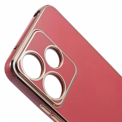 For Xiaomi Redmi 13 5G / 13 4G / Note 13R 5G Case TPU 6D Electroplating Phone Cover Shock-Absorption
