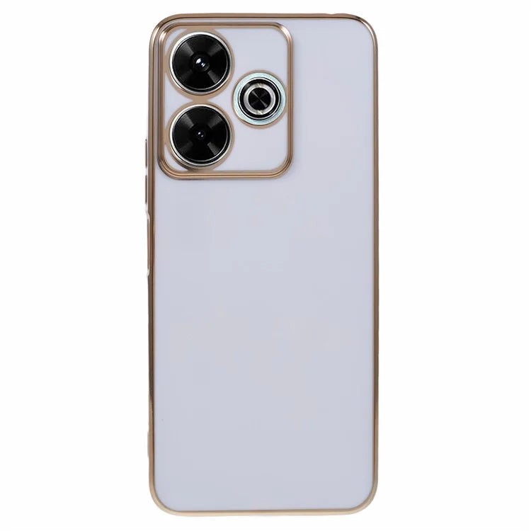 For Xiaomi Redmi 13 5G / 13 4G / Note 13R 5G Case TPU 6D Electroplating Phone Cover Shock-Absorption