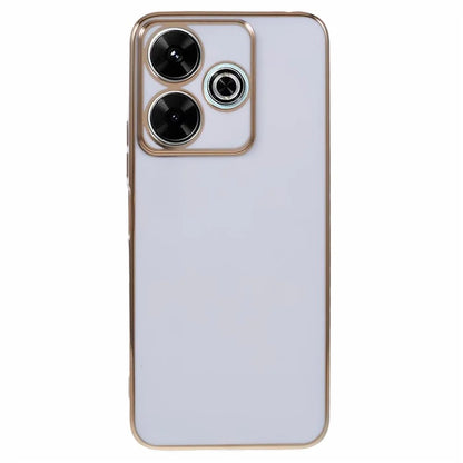For Xiaomi Redmi 13 5G / 13 4G / Note 13R 5G Case TPU 6D Electroplating Phone Cover Shock-Absorption