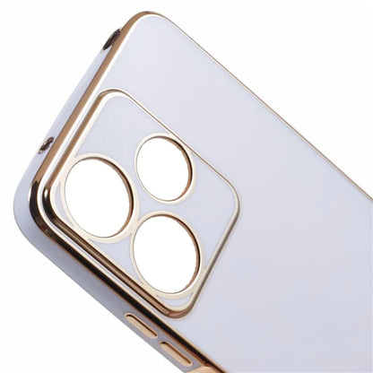 For Xiaomi Redmi 13 5G / 13 4G / Note 13R 5G Case TPU 6D Electroplating Phone Cover Shock-Absorption