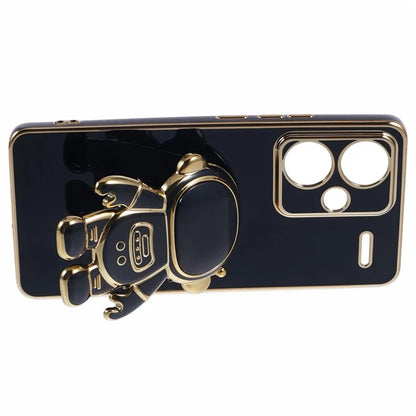 For Xiaomi Redmi Note 13 Pro+ 5G Case Astronaut Kickstand Design TPU Phone Cover Precise Cutout