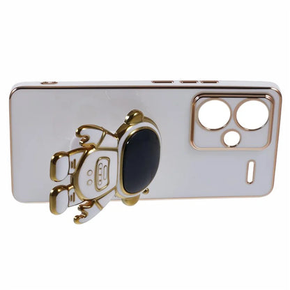 For Xiaomi Redmi Note 13 Pro+ 5G Case Astronaut Kickstand Design TPU Phone Cover Precise Cutout