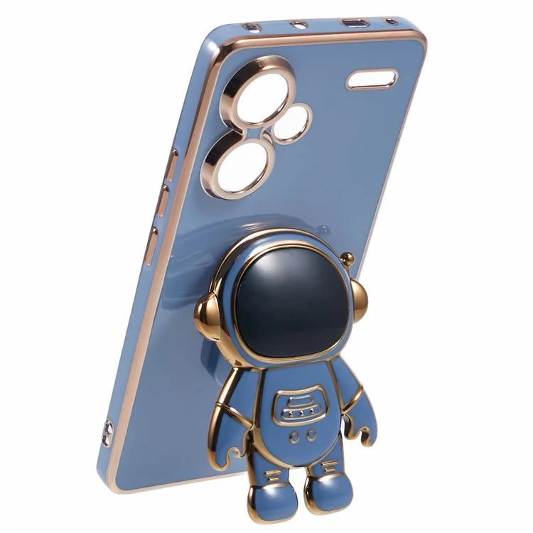 For Xiaomi Redmi Note 13 Pro+ 5G Case Astronaut Kickstand Design TPU Phone Cover Precise Cutout