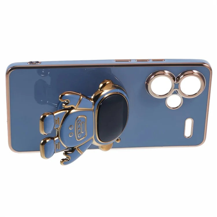 For Xiaomi Redmi Note 13 Pro+ 5G Case Astronaut Kickstand Design TPU Phone Cover Precise Cutout