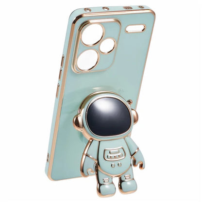 For Xiaomi Redmi Note 13 Pro+ 5G Case Astronaut Kickstand Design TPU Phone Cover Precise Cutout