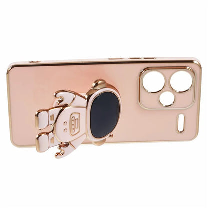 For Xiaomi Redmi Note 13 Pro+ 5G Case Astronaut Kickstand Design TPU Phone Cover Precise Cutout