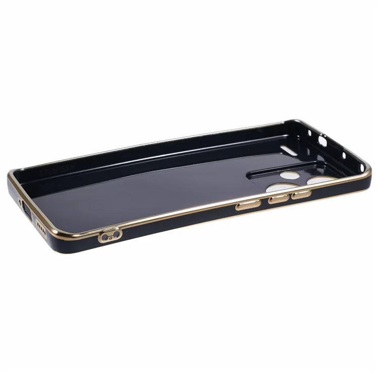 For Xiaomi Redmi Note 13 Pro+ 5G Case Glossy TPU Phone Cover 6D Electroplating  Drop Impact