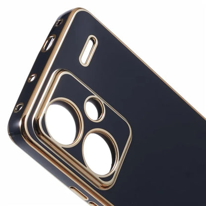 For Xiaomi Redmi Note 13 Pro+ 5G Case Glossy TPU Phone Cover 6D Electroplating  Drop Impact