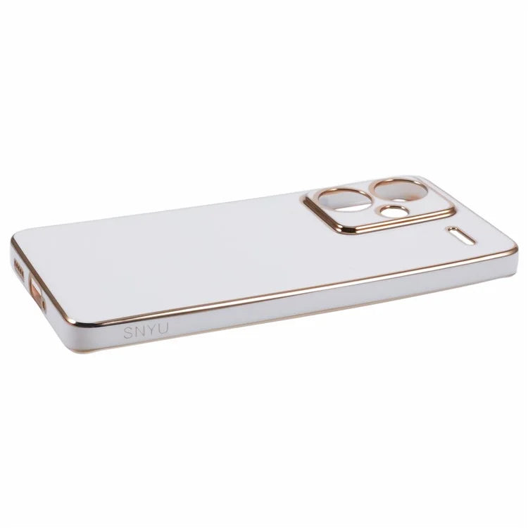 For Xiaomi Redmi Note 13 Pro+ 5G Case Glossy TPU Phone Cover 6D Electroplating  Drop Impact