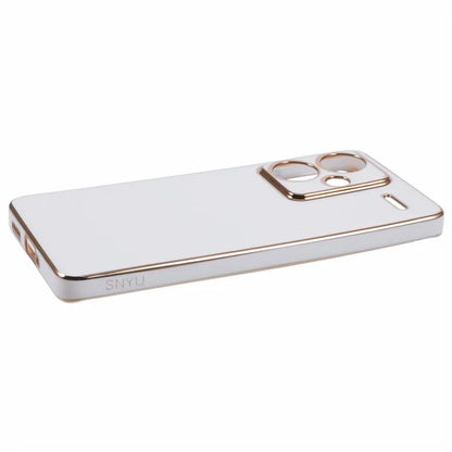 For Xiaomi Redmi Note 13 Pro+ 5G Case Glossy TPU Phone Cover 6D Electroplating  Drop Impact