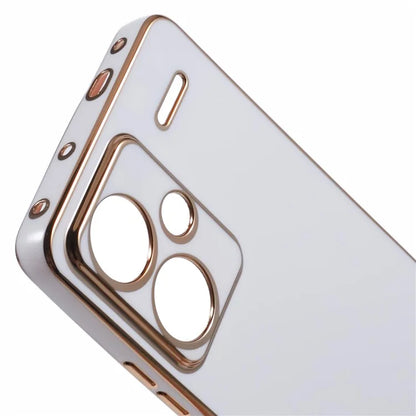 For Xiaomi Redmi Note 13 Pro+ 5G Case Glossy TPU Phone Cover 6D Electroplating  Drop Impact