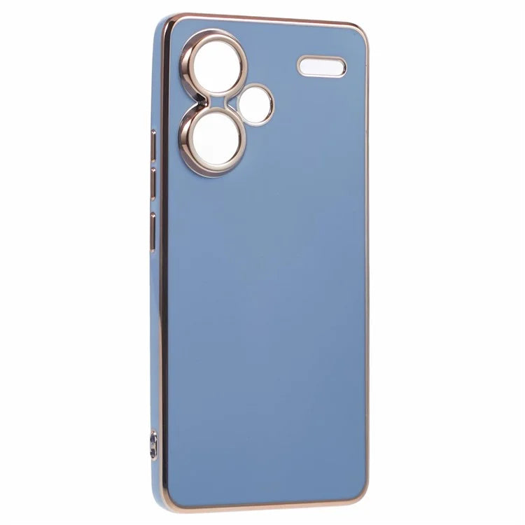 For Xiaomi Redmi Note 13 Pro+ 5G Case Glossy TPU Phone Cover 6D Electroplating  Drop Impact