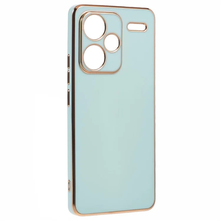 For Xiaomi Redmi Note 13 Pro+ 5G Case Glossy TPU Phone Cover 6D Electroplating  Drop Impact