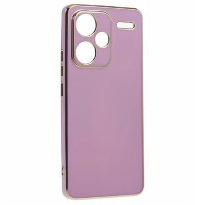 For Xiaomi Redmi Note 13 Pro+ 5G Case Glossy TPU Phone Cover 6D Electroplating  Drop Impact