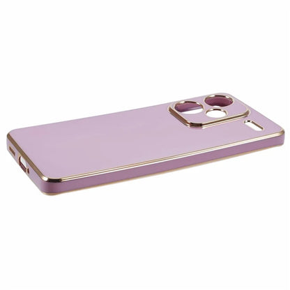 For Xiaomi Redmi Note 13 Pro+ 5G Case Glossy TPU Phone Cover 6D Electroplating  Drop Impact