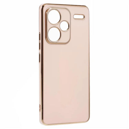 For Xiaomi Redmi Note 13 Pro+ 5G Case Glossy TPU Phone Cover 6D Electroplating  Drop Impact