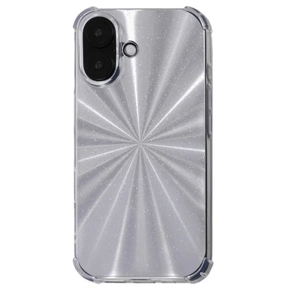 For iPhone 16 Plus Case Fall Protection TPU Phone Cover with 4 Card Papers