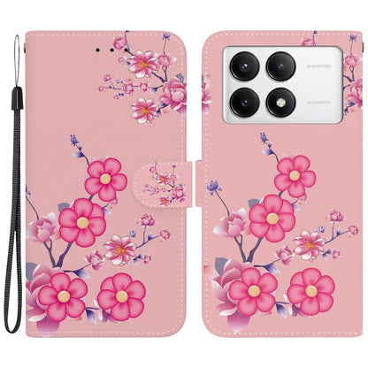 For Xiaomi Poco F6 Pro 5G / Redmi K70 5G / K70 Pro 5G Wallet Case Pattern Print Leather Phone Cover