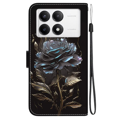 For Xiaomi Poco F6 Pro 5G / Redmi K70 5G / K70 Pro 5G Wallet Case Pattern Print Leather Phone Cover
