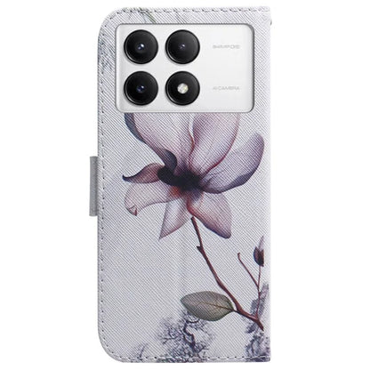 For Xiaomi Poco F6 Pro 5G / Redmi K70 5G / K70 Pro 5G Leather Case Pattern Print Wallet Phone Cover