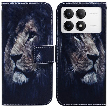 For Xiaomi Poco F6 Pro 5G / Redmi K70 5G / K70 Pro 5G Leather Case Pattern Print Wallet Phone Cover