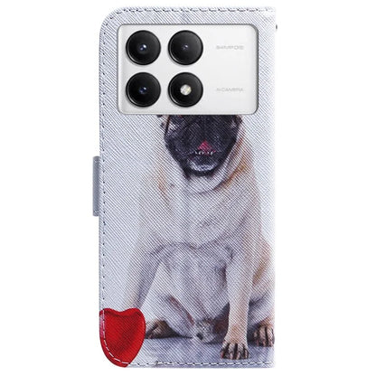 For Xiaomi Poco F6 Pro 5G / Redmi K70 5G / K70 Pro 5G Leather Case Pattern Print Wallet Phone Cover