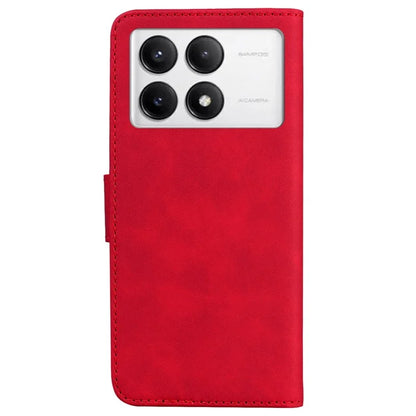 For Xiaomi Poco F6 Pro 5G / Redmi K70 5G / K70 Pro 5G Phone Case Solid Color Leather Wallet Cover